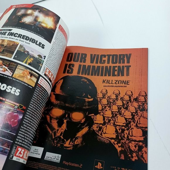 Electronic Gaming Monthly Mag Top Secret January 05 Issue 187 *MOD WEAR - Picture 4 of 14